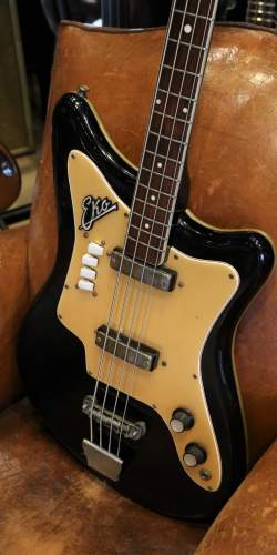 Eko Bass 500 Black and Gold de 1960's