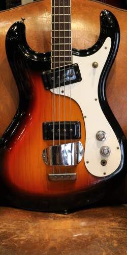 Mosrite Bass Sunburst 1970's