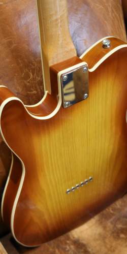 Fender Esquire Thinline Custom Built by Fred Stuart for Pete Anderson Sunburst de 1993
