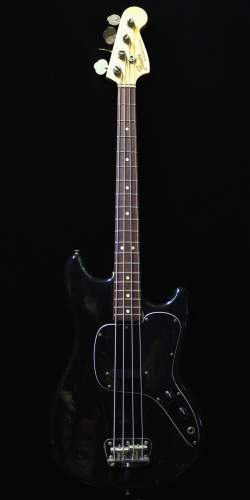 Fender Musicmaster Bass Black de 1976