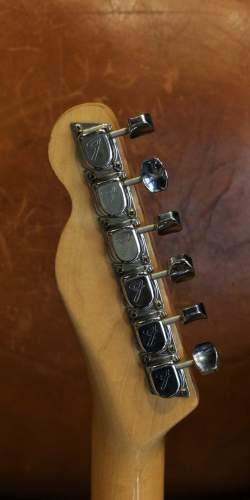 Fender Telecaster Black (Over blonde) de 1971