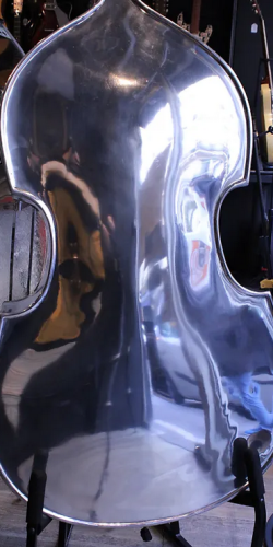 Contrebasse Aluminium poli 1936