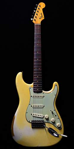 Fender Stratocaster Olympic White de 1965