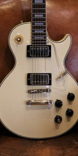 Ibanez Les Paul Custom White de 1977