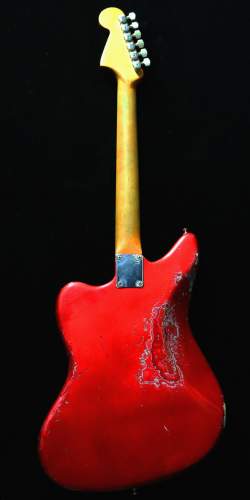 Fender Jaguar Modifiée Candy Apple Red de 1965