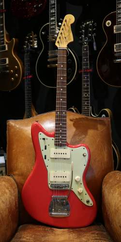 Fender Jazzmaster Custom Shop '62 Reissue Relic Fiesta Red de 2012
