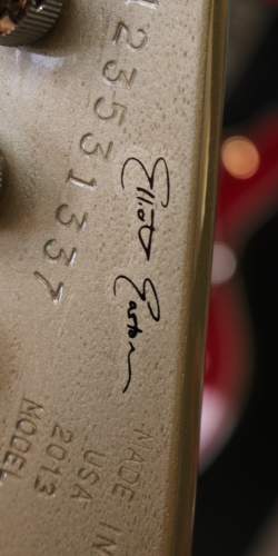 Gibson Firebird Elliot Easton "Tikibird" Gold Mist Poly de 2013