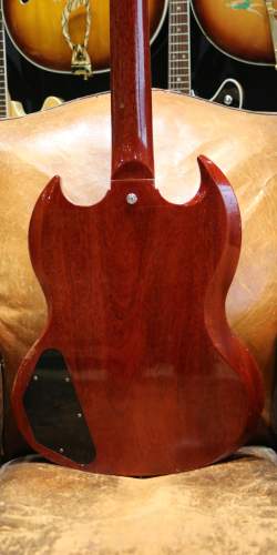 Gibson 64’ SG Standard  Custom Shop Murphy Lab With Maestro Vibrola Cherry Red Aged de 2022