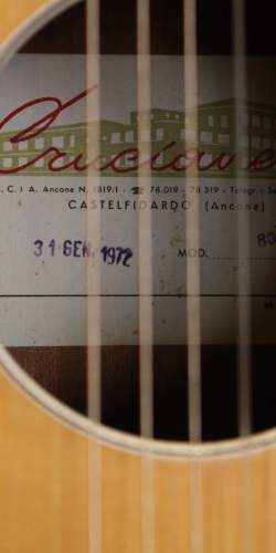 Crucianelli 80 Classique Natural de 1972