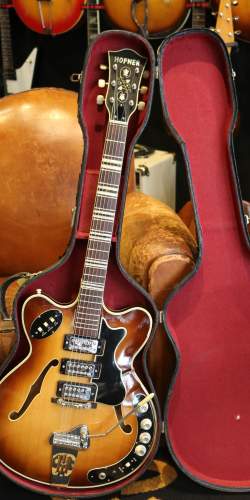 Hofner Verythin 4575 Tobacco Burst de 1960's