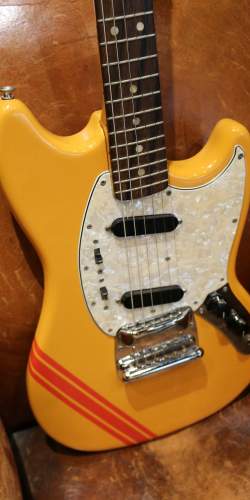 Fender Mustang Orange Competition de 1971