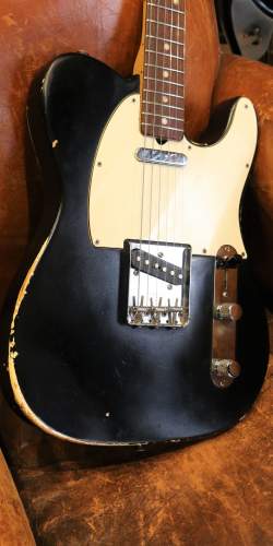 Fender Telecaster Black (Over blonde) de 1971