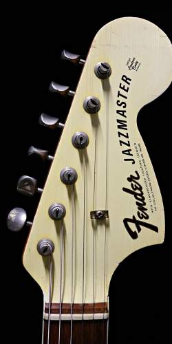 Fender Jazzmaster Olympic White Matching Headstock de 1966