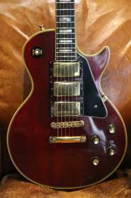 Gibson Les Paul Custom 3 Pickups Wine Red de 1977