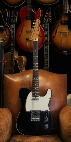 Fender Telecaster Black (Over blonde) de 1971