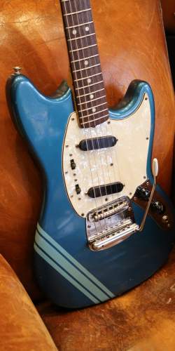 Fender Mustang Blue Competition 1972
