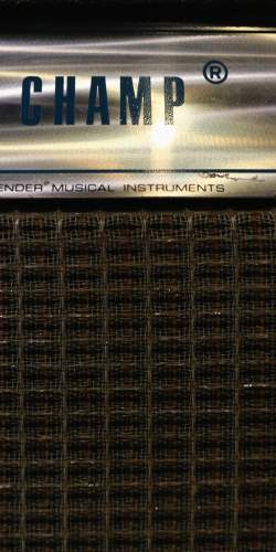 Fender Champ Silverface de 1976