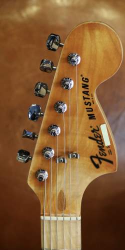 Fender Mustang Natural de 1977