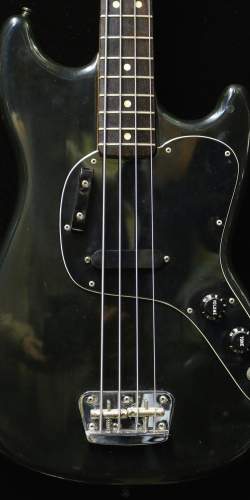 Fender Musicmaster Bass Black de 1978