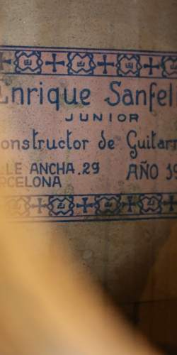 Enrique Sanfeliu Classique Natural de 1939