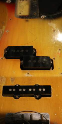 Fender PJ Precision Jazz Bass Sunburst de 1965