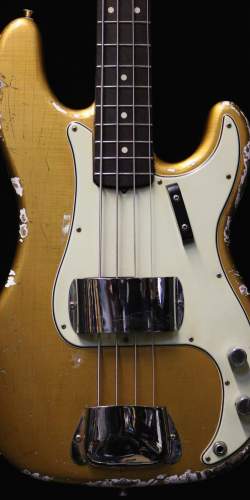 Fender Precision Shoreline Gold série L de 1963