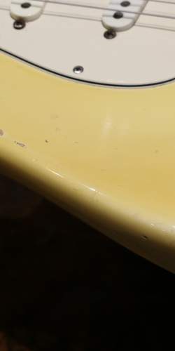 Fender Stratocaster (4 bolts) Olympic White de 1971