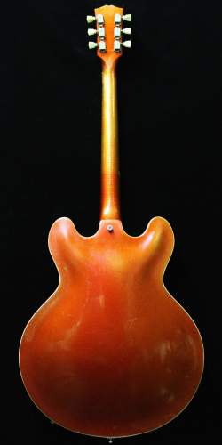 Gibson ES-335 Burgundy Sparkle Maestro de 1968