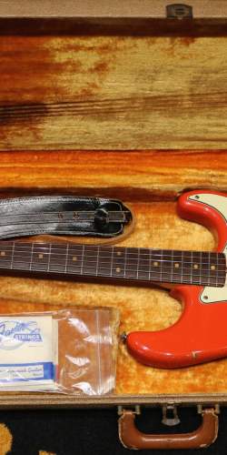 Fender Stratocaster Fiesta Red de 1960