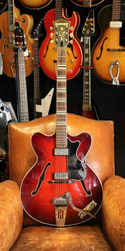 Hofner Very Thin Red de 1964