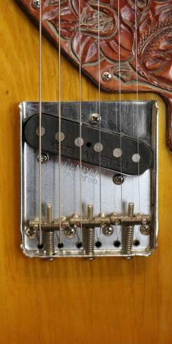 Fender Esquire Thinline Custom Built by Fred Stuart for Pete Anderson Sunburst de 1993