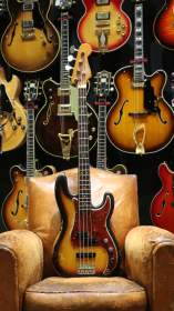 Fender PJ Precision Jazz Bass Sunburst de 1965