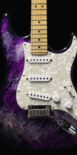 Fender Stratocaster Aluminium Purple 40ème anniversaire de 1994