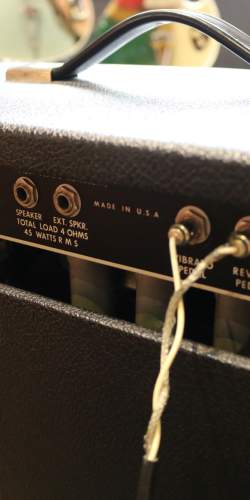 Fender Bandmaster Reverb TFL5005D Silverface de 1972