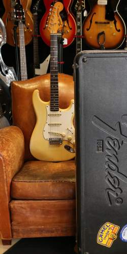Fender Stratocaster Olympic White de 1974