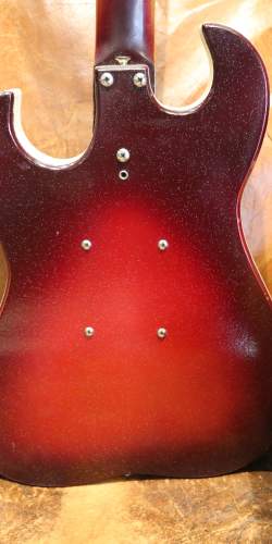 Silvertone 1457 Redburst de 1964