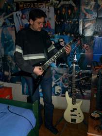 JACKSON KING V Black Dave MUSTAINE