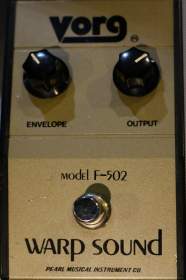 VORG Warp Sound F-502 (Kevin Shield) de 1970's