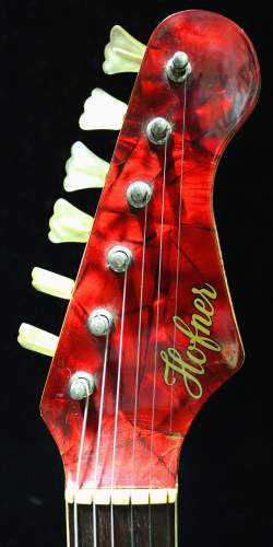 Höfner Super Solid 3 Gold Flower Vinyl de 1963