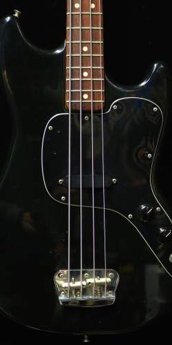 Fender Musicmaster Bass Black de 1976