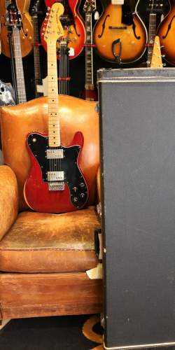 Fender Telecaster Deluxe Translucide Red de 1978