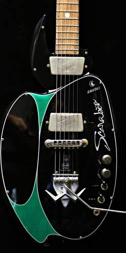 Wandre Scarabeo Noire et Verte de 1960's