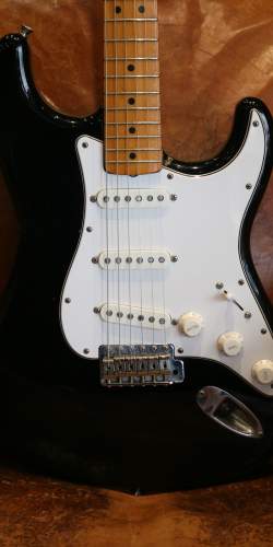 Fender Stratocaster Fullerton Black de 1983