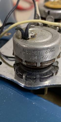 Fender Mustang Blue Competition 1972