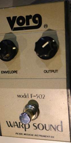 VORG Warp Sound F-502 (Kevin Shield) de 1970's