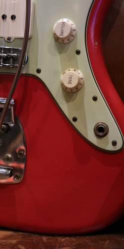 Fender Jazzmaster Custom Shop '62 Reissue Relic Fiesta Red de 2012