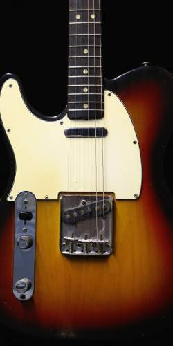 Fender Telecaster Gaucher Sunburst de 1971
