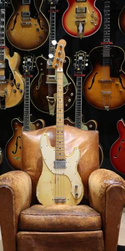 Fender Telecaster Bass Olympic White de 1972