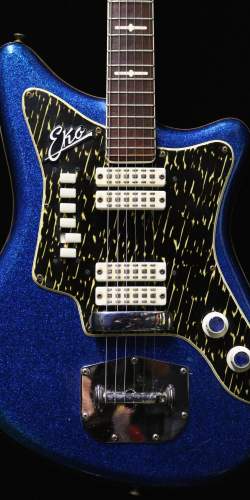 Eko 500 V4 Blue Sparkle de 1960's