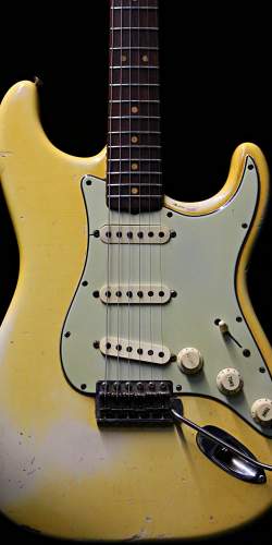 Fender Stratocaster Olympic White de 1965